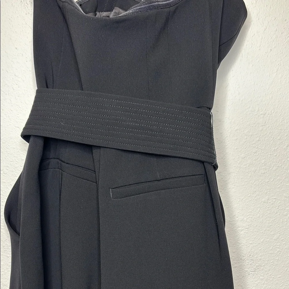 A.L.C. Size 00 Black Maxi strapless Jumpsuit for Night Out - Picture 8 of 12
